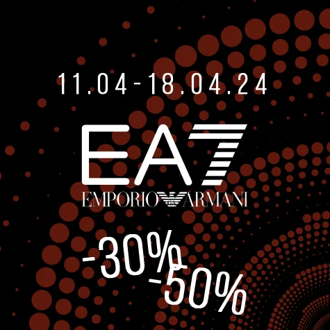 EA7 Emporio Armani со скидками до -50% - 11.04-18.04.24