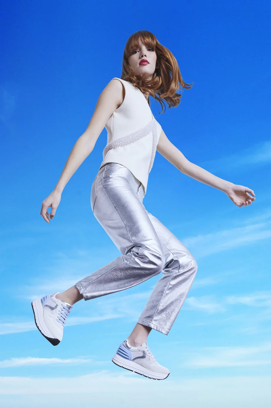 женские кроссовки Voile Blanche