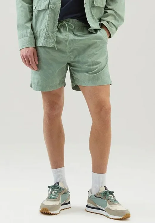 ШОРТЫ МУЖСКИЕ TROPICAL PRINT SHORT WOOLRICH