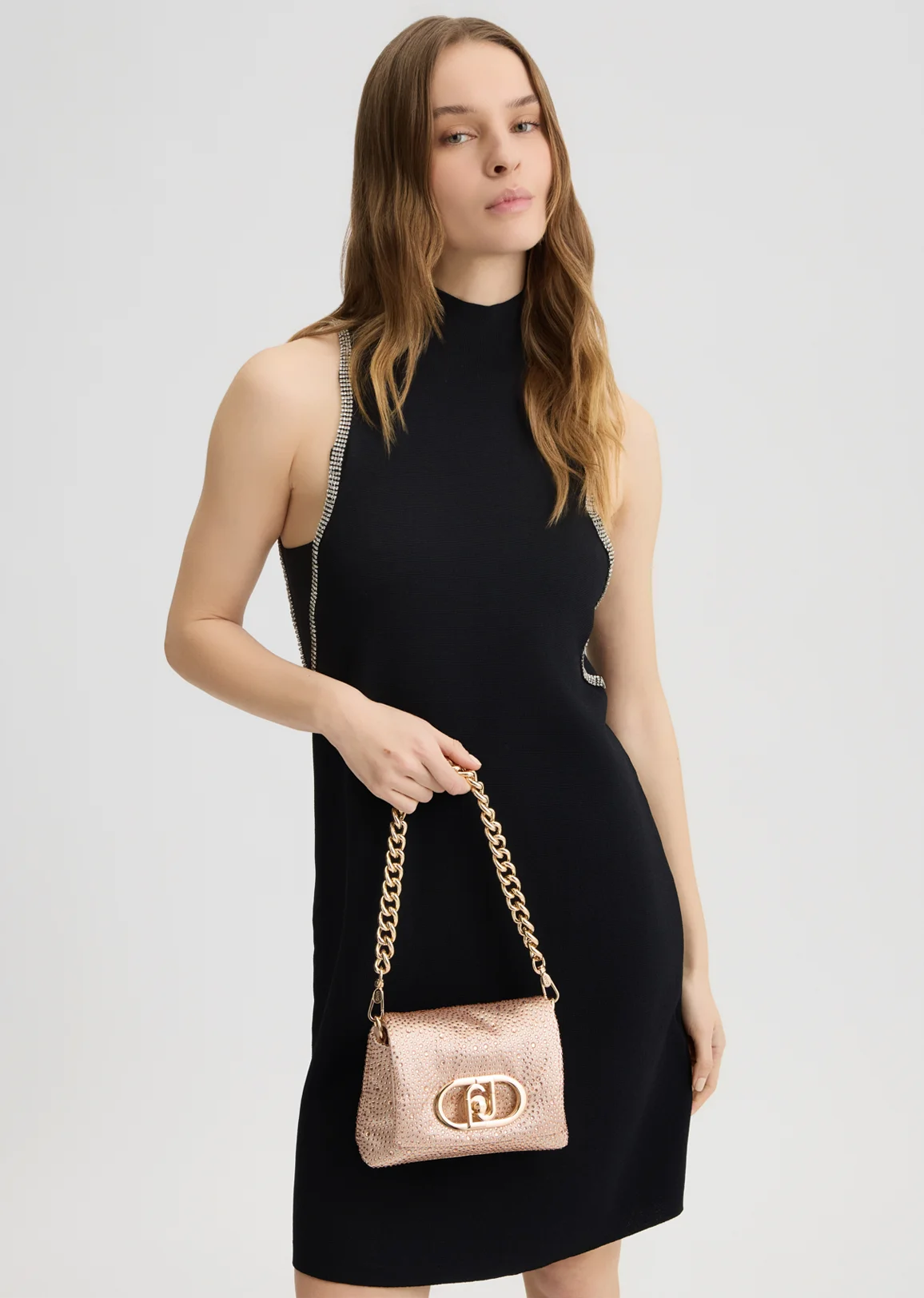 розовая сумка женская S Crossbody LIU JO
