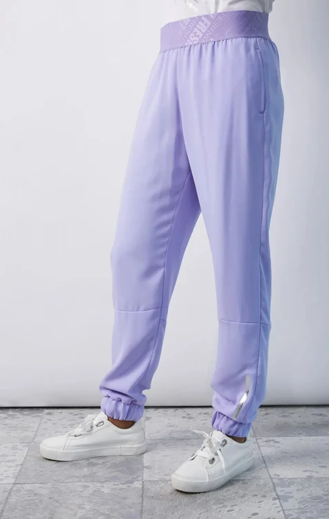 фиолетовые спортивные штаны SPORTALM