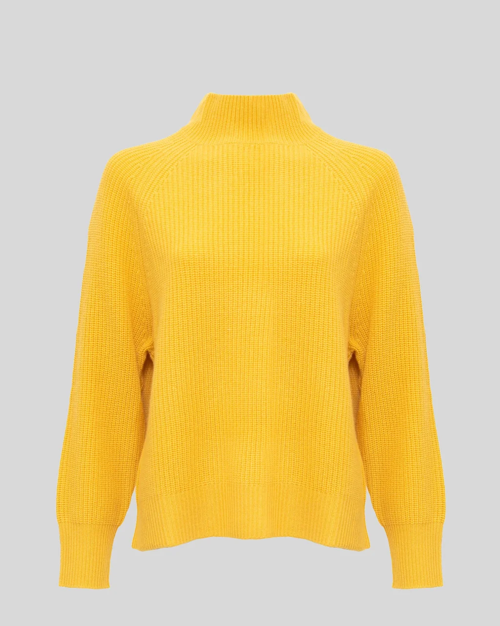 Женский желтый свитер из кашемира бренд Пост Скриптум