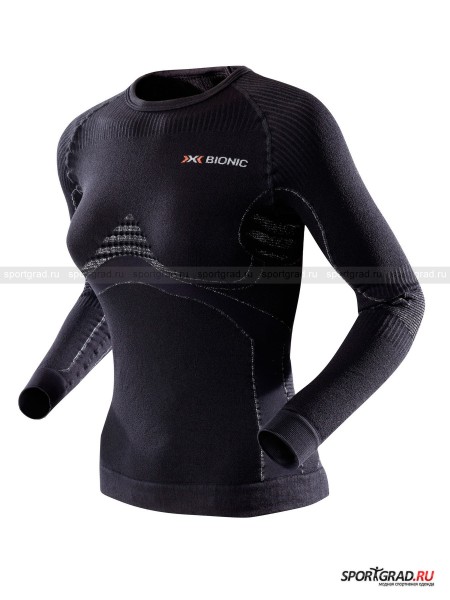 Белье: термофутболка женская SHIRT long Extra Warm  X-BIONIC с длинным рукавом для занятий спортом