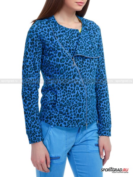 Толстовка-жакет женская Jacket  с леопардовым принтом