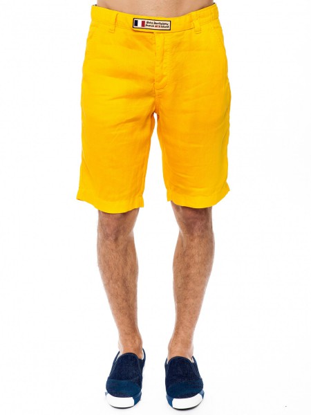 Желтые мужские шорты