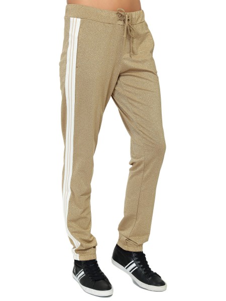 Брюки женские Pants DEHA в спортивном стиле с люрексом