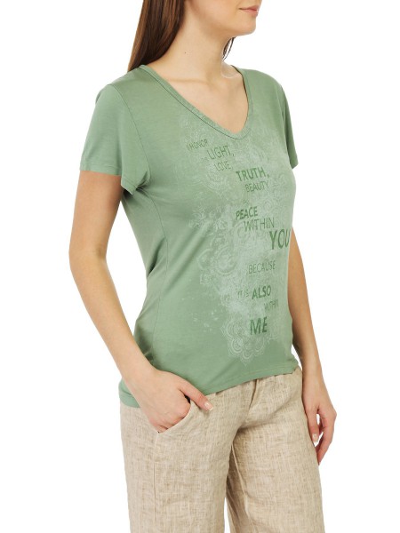 Футболка женская V-nek T-shirt DEHA