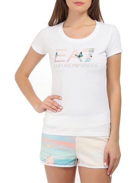 Футболка женская Train Graph T-shirt EA7 Emporio Armani