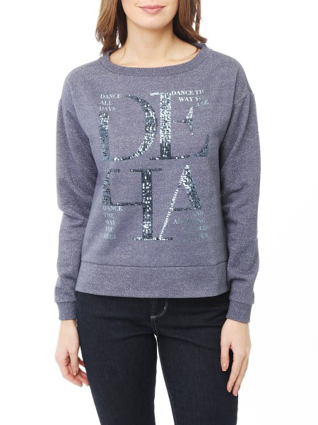 Толстовка женская Lurex Sweatshirts DEHA