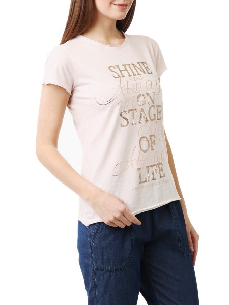 Футболка женская Embroidered T-shirt DEHA