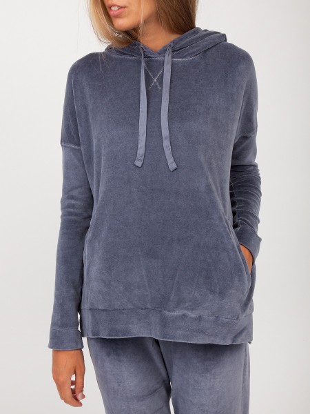 Толстовка женская Chenille long hoodie DEHA