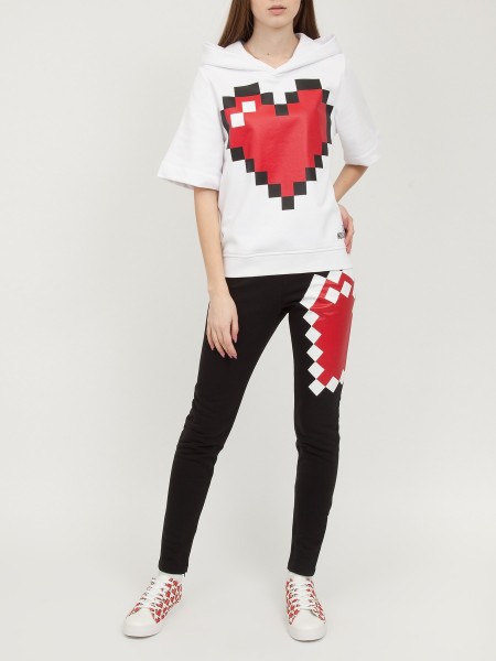 Толстовка женская Sweatshirt MOSCHINO LOVE