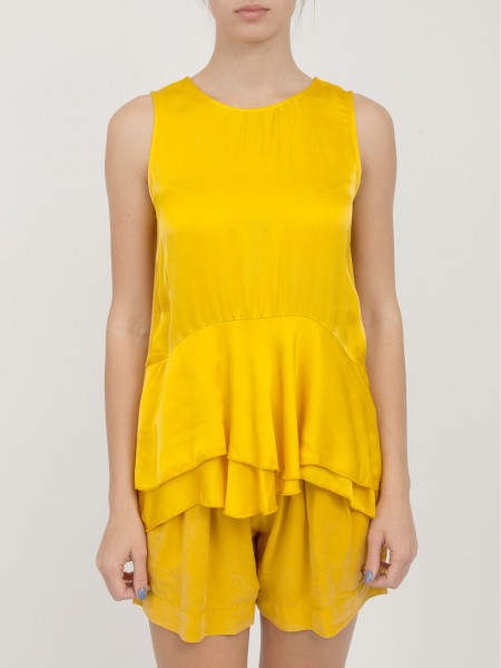 Топ женский Peplum tank top DEHA