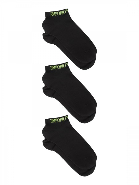 Носки мужские Men's 3-Pack Sneaker Socks EA7