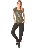 Брюки женские Pants with belt DEHA