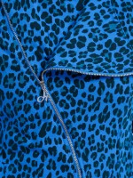 Толстовка-жакет женская  Jacket  DEHA с леопардовым принтом