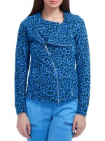 Толстовка-жакет женская  Jacket  DEHA с леопардовым принтом