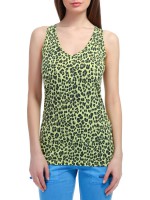 Майка женская Singlet DEHA с узором под шкуру леопарда