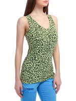 Майка женская Singlet DEHA с узором под шкуру леопарда