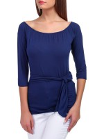 Лонгслив женский T-SHIRT EMPORIO ARMANI с рукавом 3/4