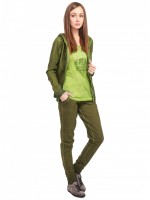 Толстовка женская хлопковая WOMAN JACKET FI CAMPAGNOLO с начесом
