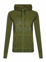 Толстовка женская хлопковая WOMAN JACKET FI CAMPAGNOLO с начесом