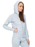 Толстовка женская Swetshirt DEHA на молнии с капюшоном