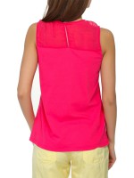 Майка женская цвета фуксии Singlet DEHA
