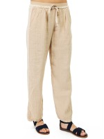Брюки женские льняные Wide leg Pants DEHA