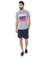 Футболка мужская Train Olympic World T-shirt EA7 Emporio Armani