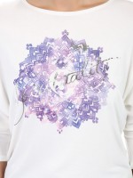 Лонгслив для йоги Asymmetric T-shirt DEHA