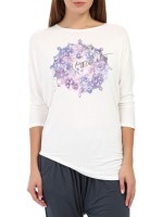 Лонгслив для йоги Asymmetric T-shirt DEHA