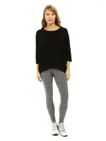 Лонгслив женский для спорта Slouchy T-shirt DEHA