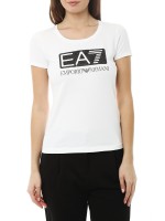 Футболка женская с логотипом EA7 EMPORIO ARMANI