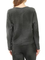Толстовка женская V-neck Sweatshirt DEHA