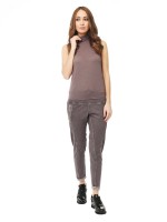 Майка с воротником Lurex T-shirt DEHA
