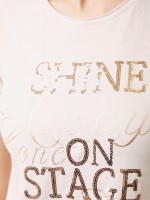 Футболка женская Embroidered T-shirt DEHA
