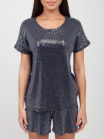 Футболка женская Embroidered T-shirt DEHA