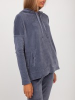 Толстовка женская Chenille long hoodie DEHA