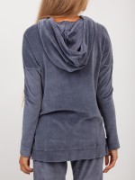 Толстовка женская Chenille long hoodie DEHA