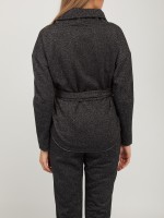 Толстовка женская High Neck Lurex sweatshirt DEHA
