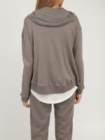 Толстовка женская Side zip sweatshirt DEHA