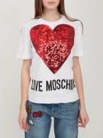 Футболка женская T-Shirt MOSCHINO LOVE
