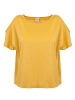 Футболка женская Cold-shoulder T-shirt DEHA