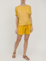 Футболка женская Cold-shoulder T-shirt DEHA