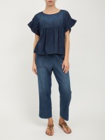 Брюки женские Wide leg cropped Jeans DEHA