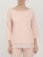 Толстовка женская Boat-Neck Light Swetshirt DEHA