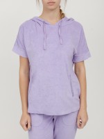 Толстовка женская Half sleeve Hooded Swetshirt DEHA