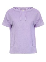 Толстовка женская Half sleeve Hooded Swetshirt DEHA