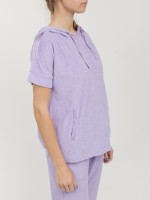 Толстовка женская Half sleeve Hooded Swetshirt DEHA